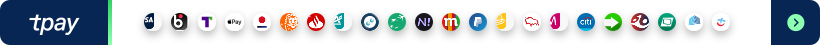 Bezpieczne płatności obsługuje tPay